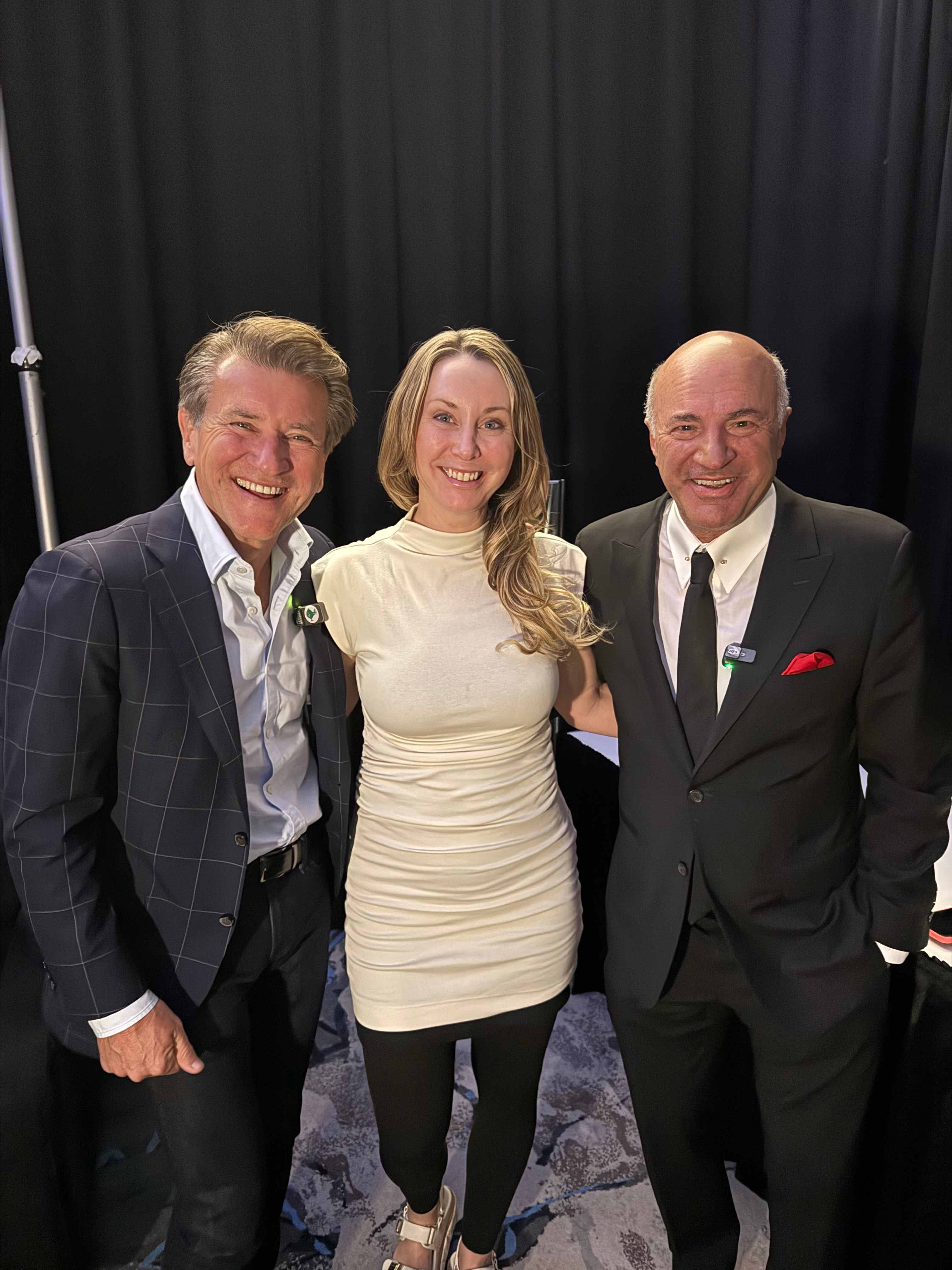 Jeanie Haar with the Sharks from Shark Tank